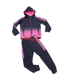 ‘Alayda ‘meisjes trainingspak blauw .
