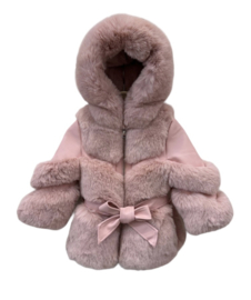 ‘ Kelly ‘ Baby lammy coat Roze.