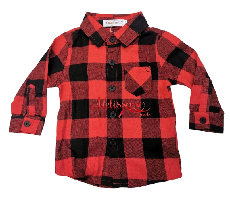 compileren Gedateerd Executie Rood /Baby geruite blouse | Overhemd/ blouse | Melissa Mode - Exclusieve &  Betaalbare Kinderkleding
