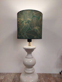Lampenkap canvas bladeren