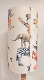 Lampenkap canvas stapeldieren