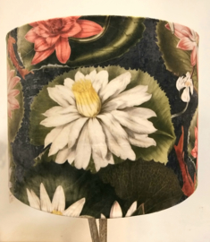 Lampenkap velvet lelieblad
