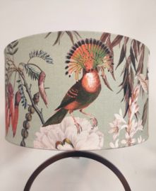 Lampenkap vogels zachtgroen