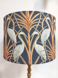 Lampenkap reiger canvas