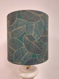 Lampenkap canvas bladeren
