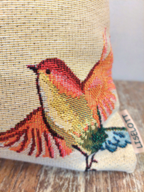 Kussen vogeltjes gobelin
