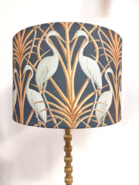 Lampenkap reiger canvas