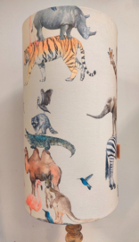 Lampenkap canvas stapeldieren