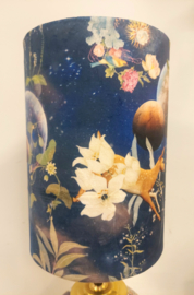 Lampenkap velvet hemels