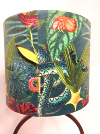 Lampenkap velvet waterdieren