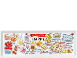 Happy Cake Plate