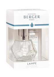 Lampe Berger Geometry Transparante giftset incl. 180ml Zeste de Verveine
