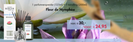 Parfumverspreider Fleur de Nymphéa + Navulling
