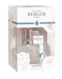 Lampe Berger Coffret Lia Givre Fleurie giftset incl. 180ml Aroma Happy