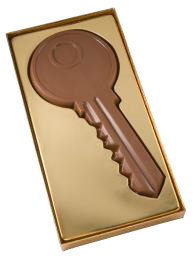 Boulanger Chocolade sleutel 90gr