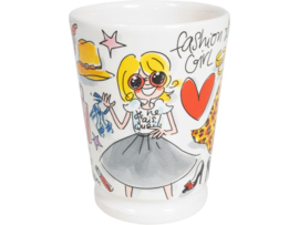Blond Amsterdam Beker XL Fashion Girl 0,5L