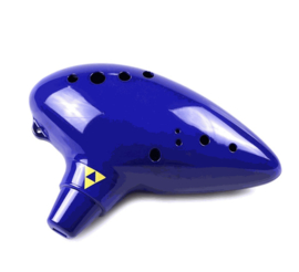 STL Bass Zelda Ocarina - 11 Holes - Plastic - C Major (Bass)