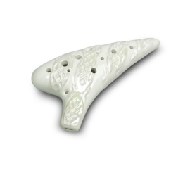 STL Glimmer Ocarina - 12 Holes - Ceramic - F Major (Alto)