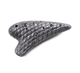 STL Armor Ocarina - 12 Holes - Ceramic - G Major (Alto)