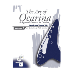 The Art of Ocarina Instructional Book - A Beginner's Guide To The Ocarina - For 6 and 12 Hole Ocarinas