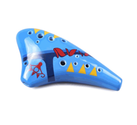 STL Zelda Sheik Ocarina + Zelda Songbook - 12 Holes - Ceramic - C Major (Tenor)