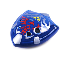 STL Zelda Shield Ocarina - 6 Holes - Ceramic - C Major (Tenor) - Available in 2 Colors