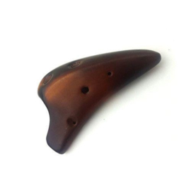 Songbird Baby Dragontooth Strawfire Ocarina - 6 Holes - Ceramic - F Major (Alto)