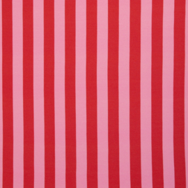 Stripes roze rood