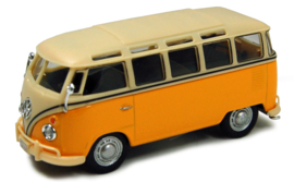 VW T1 SAMBA BUS GEEL/CREME 1:43