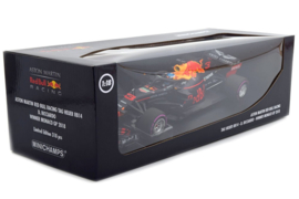 RED BULL RACING RB14 - DANIEL RICCIARDO - WINNER GP MONACO 2018 1:18