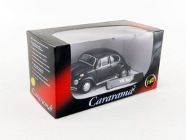 VW BEETLE CLASSIC MAT/ZWART 1:43