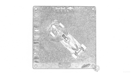 Jaylu Limited Edition wanddecoratie RED BULL RB12 TAG HEUER F1 #33 MAX VERSTAPPEN GP SPANJE 2016 1:18