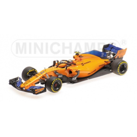 MCLAREN RENAULT - STOFFEL VANDOORNE - SHOWCAR 2018 1:43