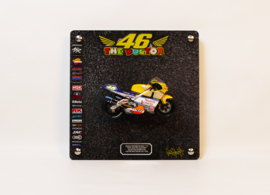 Jaylu Limited Edition wanddecoratie Valentino Rossi 46 Honda NSR Team Nastro Azzurro