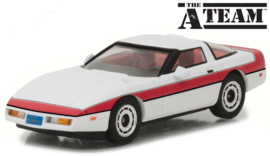 Chevrolet CORVETTE C4 1984 "THE A-TEAM TV SERIES" WIT/ROOD 1:43