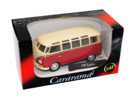 VW T1 SAMBA BUS ROOD 1:43