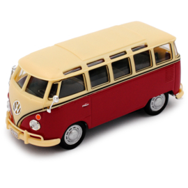 VW T1 SAMBA BUS ROOD 1:43