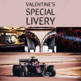 ALFA ROMEO RACING F1 TEAM FERRARI C38 - KIMI RÄIKKÖNEN - VALENTINES DAY TEST – 2019 1:43