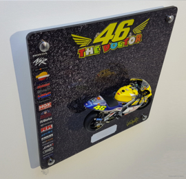 Jaylu Limited Edition wanddecoratie Valentino Rossi 46 Honda NSR Team Nastro Azzurro