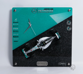 Jaylu Limited Edition wanddecoratie Mercedes Petronas F1 Team Nico Rosberg World Champ 2016