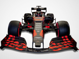 ASTON MARTIN RED BULL RACING HONDA RB15 – MAX VERSTAPPEN – SHAKEDOWN LIVERY SILVERSTONE 13-2-2019 1:43