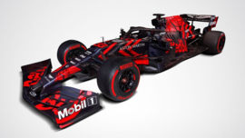 ASTON MARTIN RED BULL RACING HONDA RB15 – MAX VERSTAPPEN – SHAKEDOWN LIVERY SILVERSTONE 13-2-2019 1:43