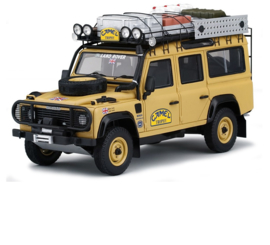 Land Rover DEFENDER WINNER CAMEL TROPHY 1989 GEEL 1:43