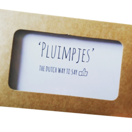 The Dutch way to say Pluimpjes!