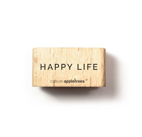 Stempel Happy life