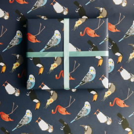 Inpakpapier - Vogels