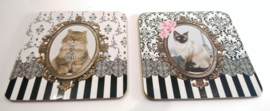 Geschenkset 'Barocco Cats'