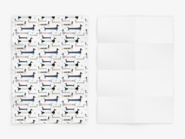 Inpakpapier - Teckels