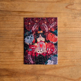 Mini-puzzel Feline Spiritism (99 st)