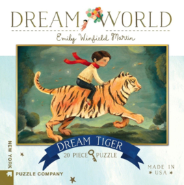 Dream World mini puzzel tijger (20 stukjes)
